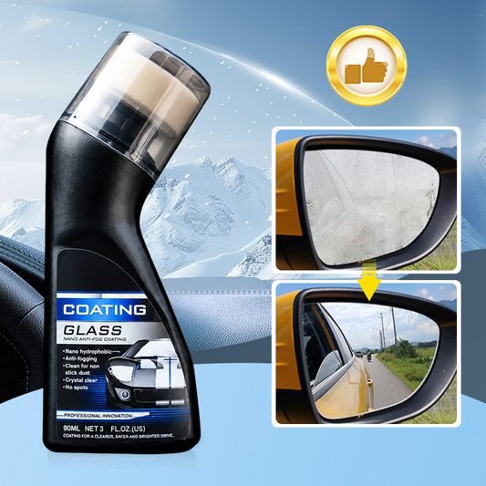 🌫️🚗 Anti-Fog Glass Coating Wiper – Easy Swipe-On Treatment for Car Windows, Mirrors & Visors