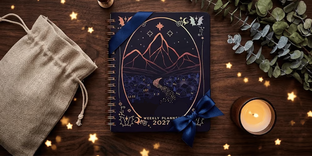 🌙  2027 Weekly Planner ✨ Officially Licensed Fantasy Organizer