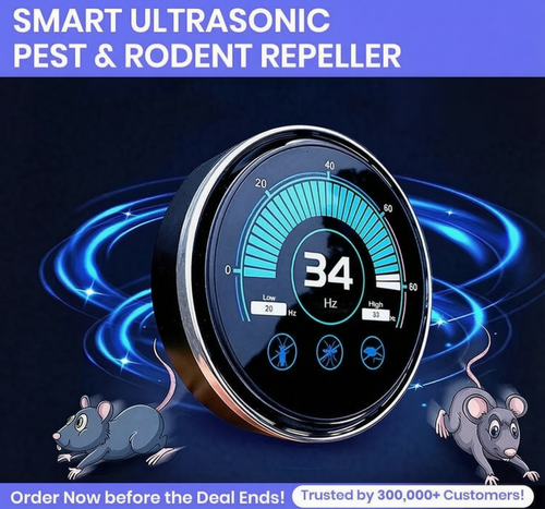 Intelligent Ultrasonic Rodent Repeller