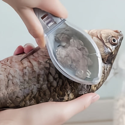 Fish Scale Remover with Collection Cover