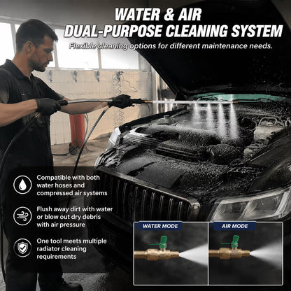 🚗 60cm Thickened Radiator Cleaning Wand