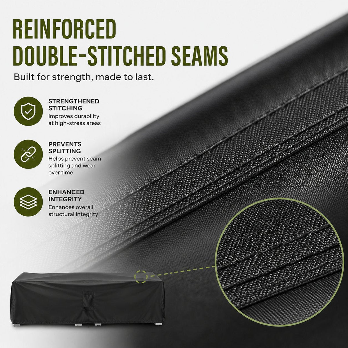 🛋️ Waterproof Patio Sofa Cover - 600D Heavy Duty Protection 🔥
