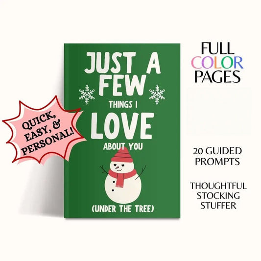 🎄❤️Just A Few Things I Love About You (Under The Tree) - Hardcover📚
