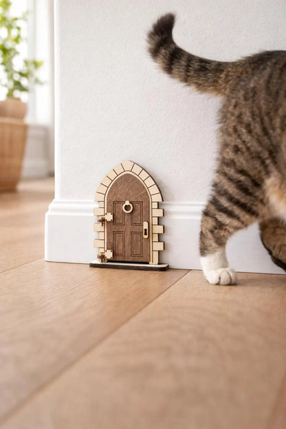 🚪✨The little elf door that can be opened – a hidden little world