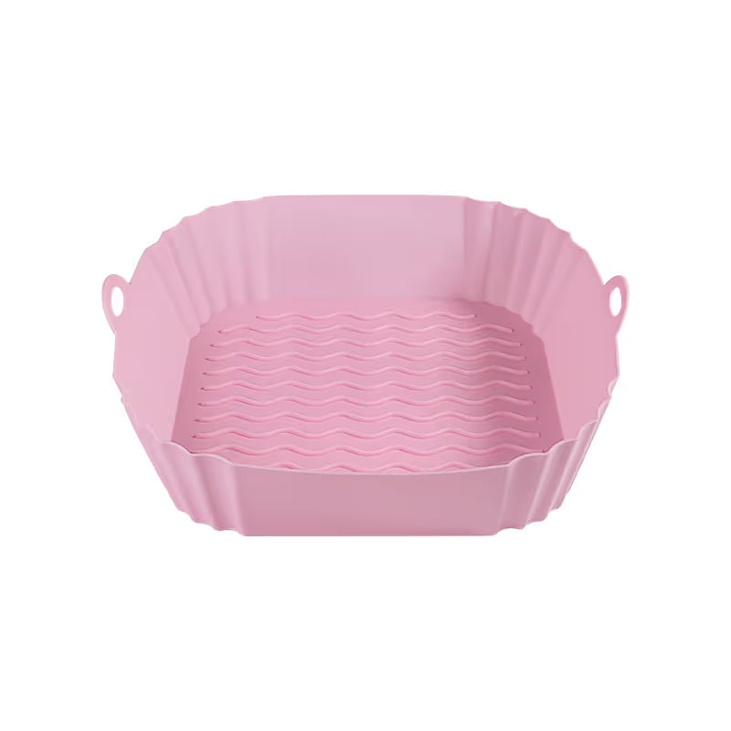 🔥✨Reusable Silicone Air Fryer Liner, 8 Inches
