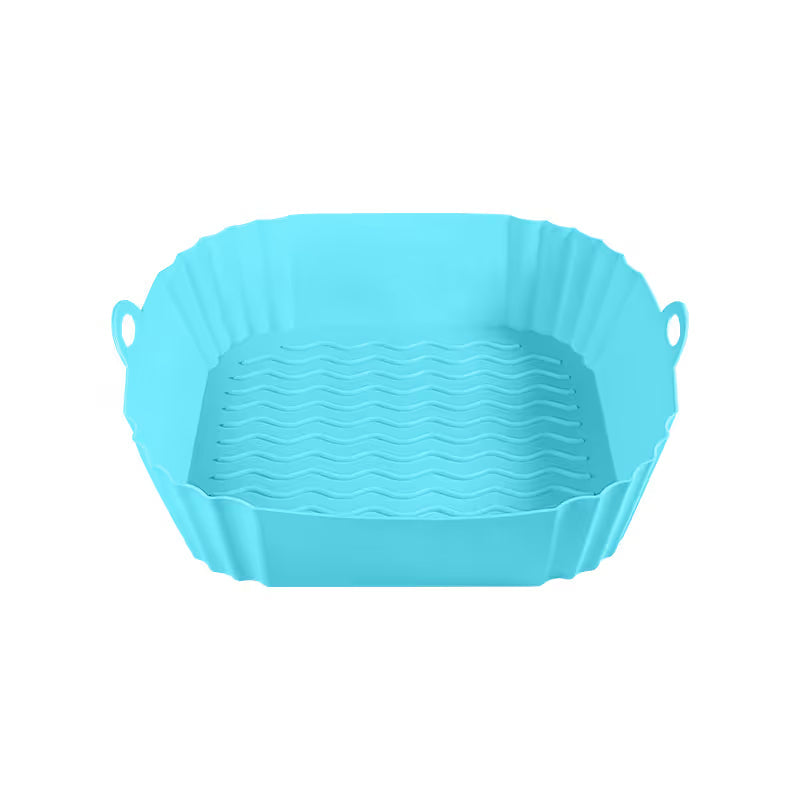 🔥✨Reusable Silicone Air Fryer Liner, 8 Inches