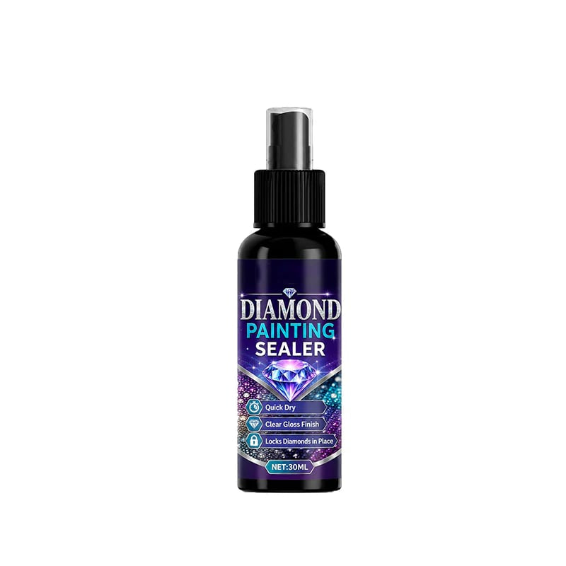 💎✨ Diamond Art Sealer Spray – Locks Beads, Glossy Finish, Fast‑Drying &amp; Long‑Lasting