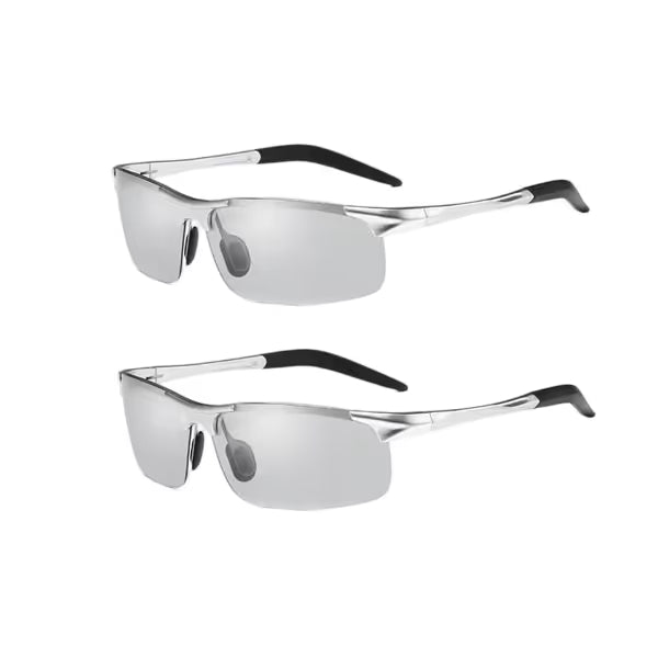 New-Photochromic Sunglasses with Anti-glare Polarized Lens