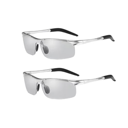 New-Photochromic Sunglasses with Anti-glare Polarized Lens
