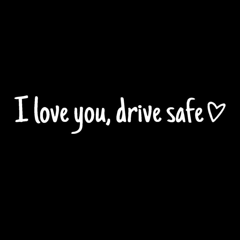 💓 I love you, drve safe Sticker（3pcs）