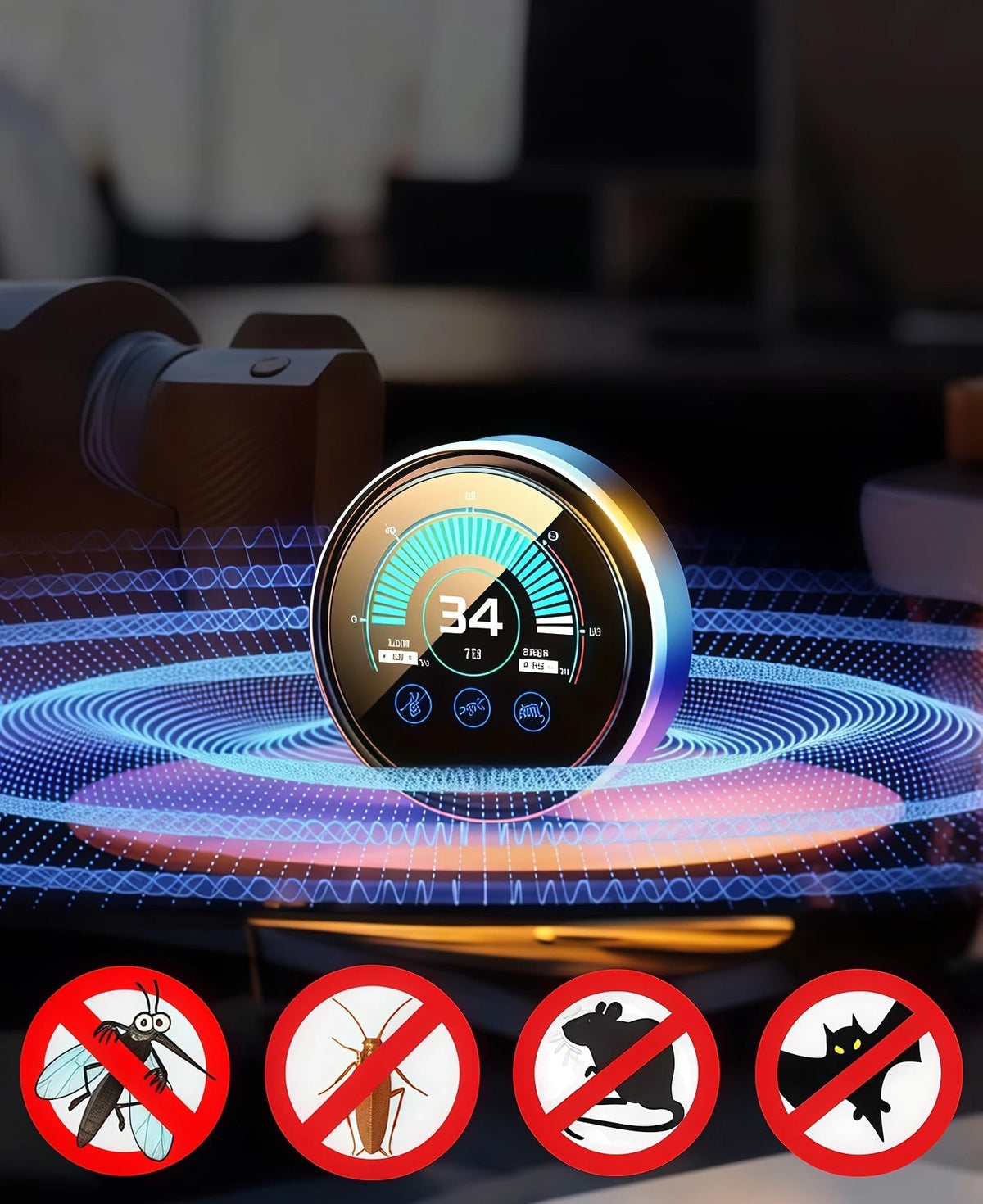 Intelligent Ultrasonic Rodent Repeller