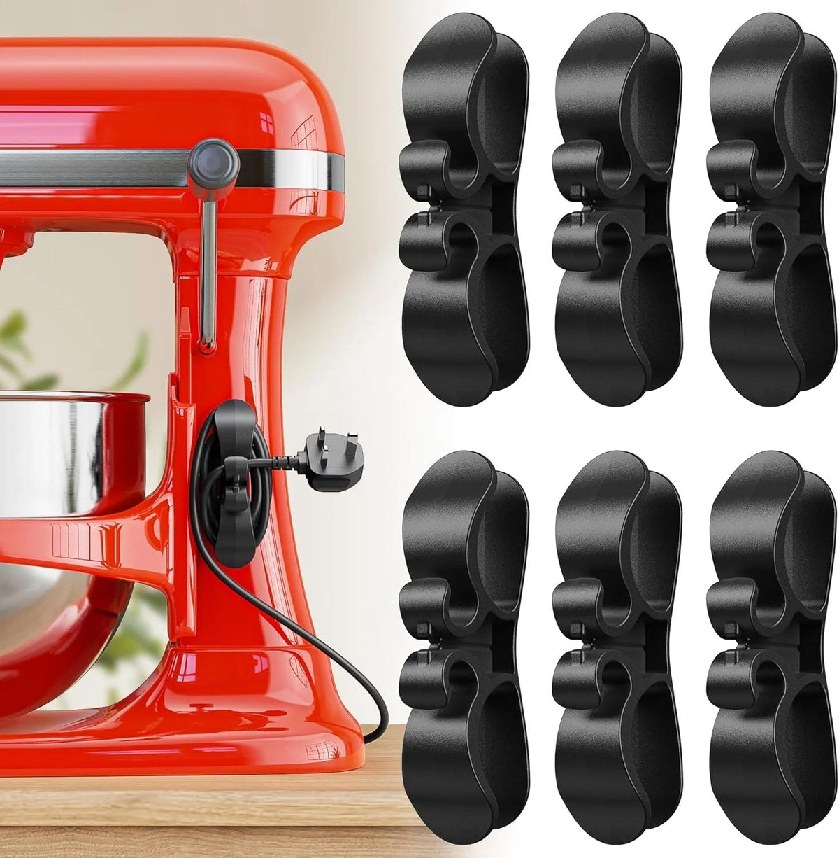 12-Pack Upgraded Appliance Cord Organizer
