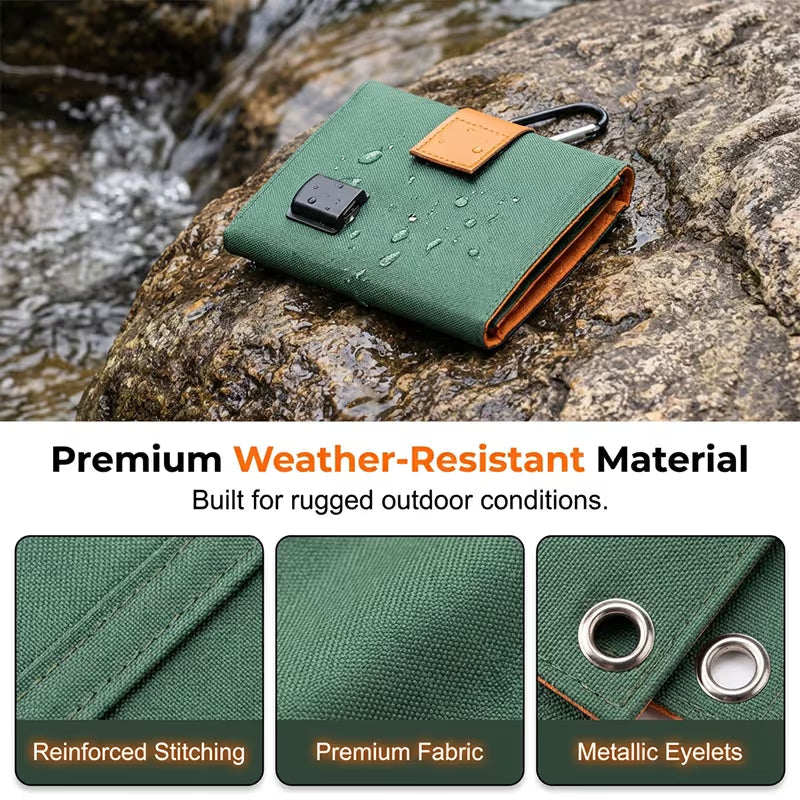 ✨Portable Solar Panel – Foldable, USB Charging🎒