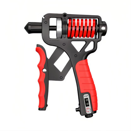 💪Ergonomic Adjustable H-Grip Hand Trainer – Forearm Strengthener with Counter for Therapy & Stress Relief