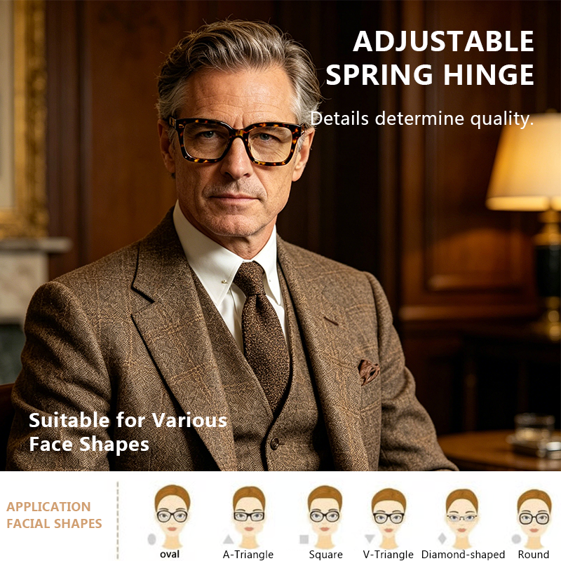 ✨👓Tortoiseshell Reading Glasses – Blue Light Blocking Oversized Square Readers