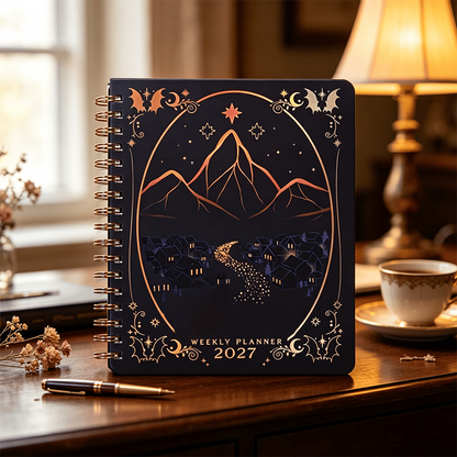 🌙  2027 Weekly Planner ✨ Officially Licensed Fantasy Organizer