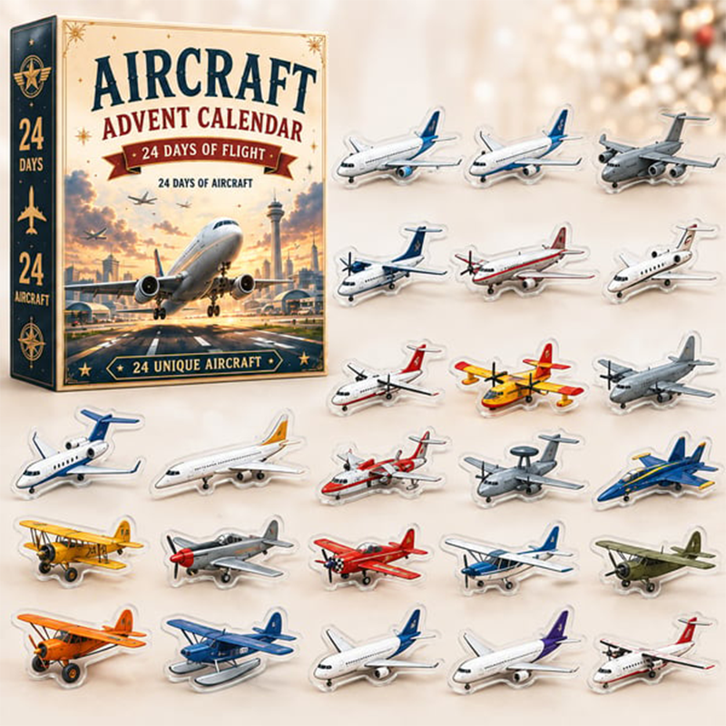 Aircraft Advent Calendar designs