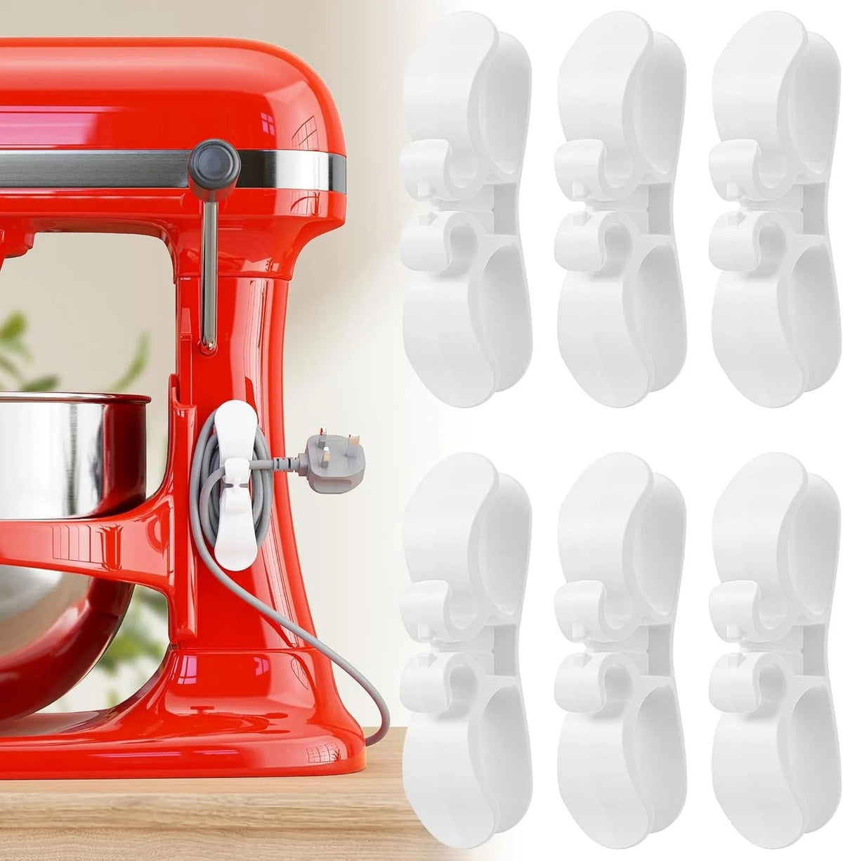 12-Pack Upgraded Appliance Cord Organizer