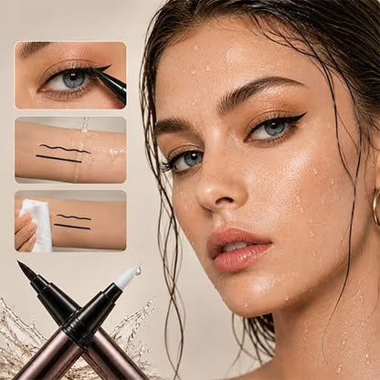 Dual-Tip Long-Lasting Liquid Eyeliner
