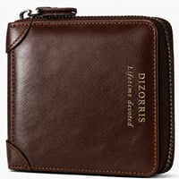 Men’s Full-Zip Calf Leather Pocket Organizer