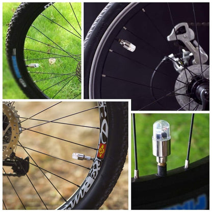 Waterproof LED Tire Valve Cap Light