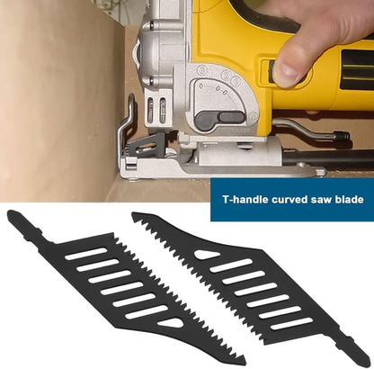 5pcs Flush Cutting Jigsaw Blade for Wood Plastic Metal