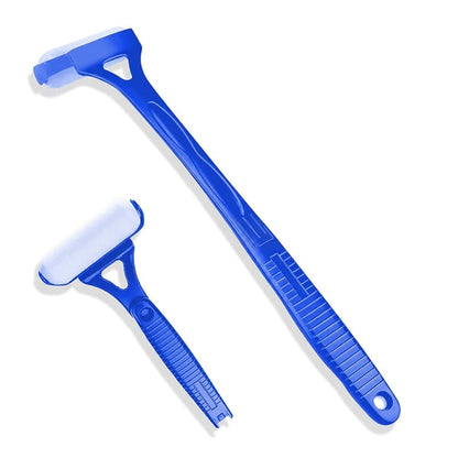 🧴✨Long Reach Back Applicator Roller – Smooth glide, curved ergonomic handle. Apply lotion & sunscreen to every spot – no twisting, no stretching! 🌀💪