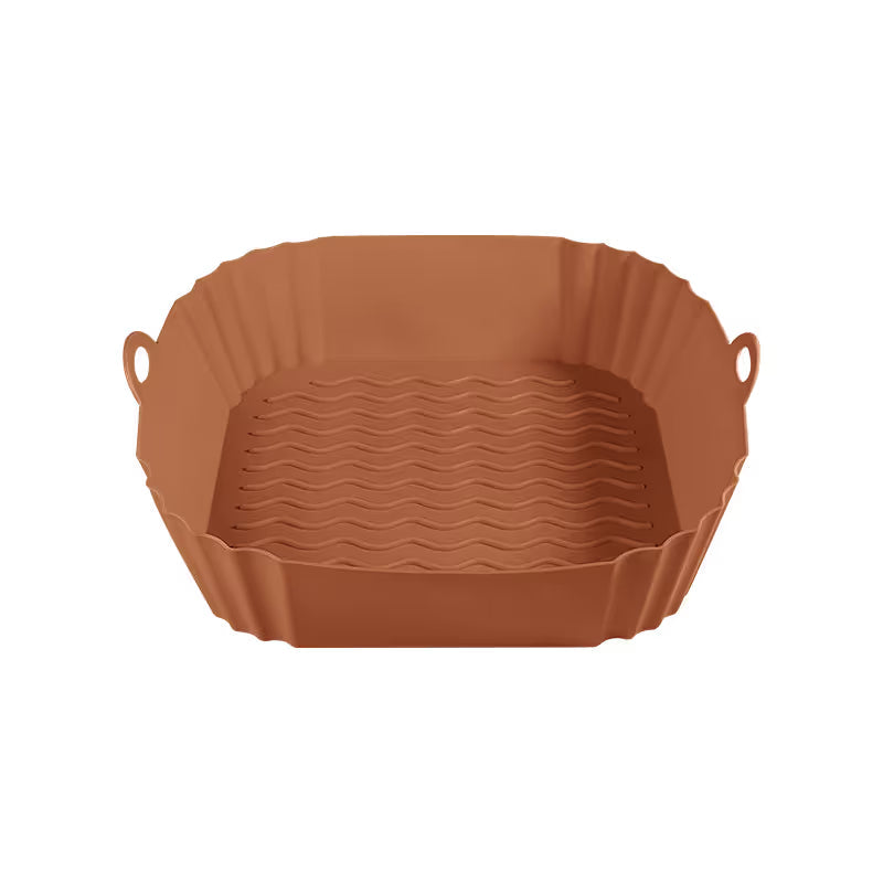 🔥✨Reusable Silicone Air Fryer Liner, 8 Inches