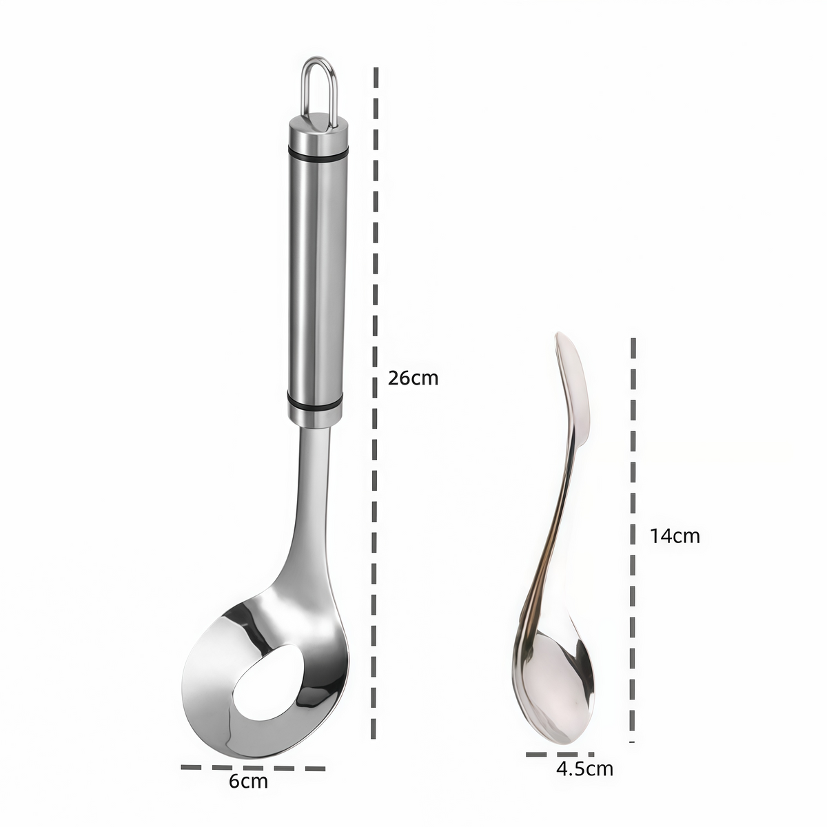 🍝 2-Pack Stainless Steel Meatball Maker Spoon – Make Perfect Meatballs Without Messy Hands