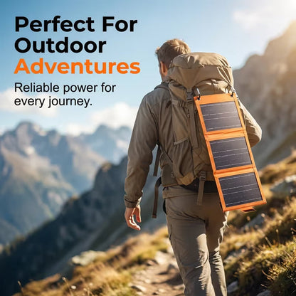 ✨Portable Solar Panel – Foldable, USB Charging🎒