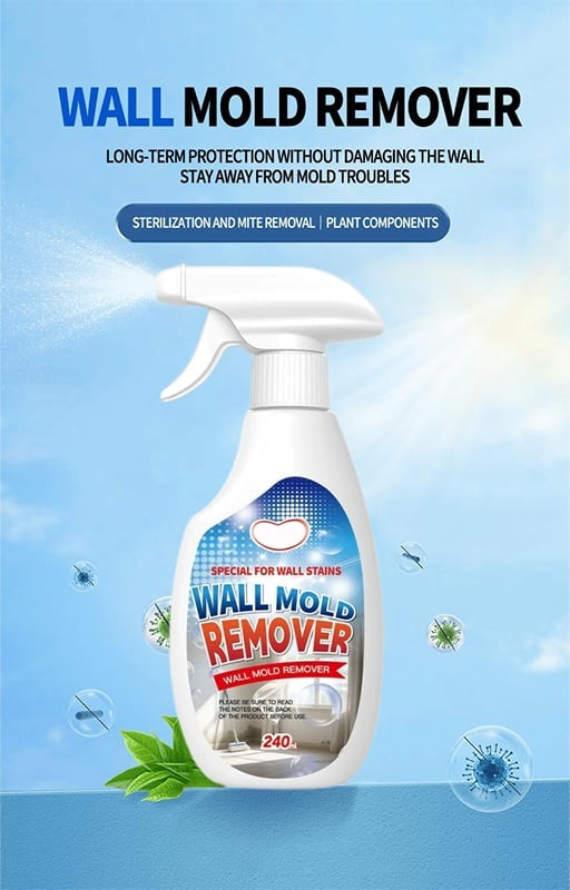Fast Acting Anti-Mold Wall Cleaner Spray