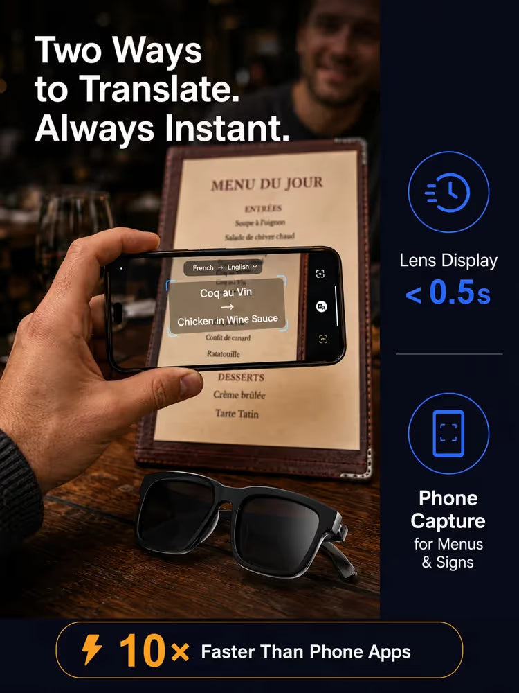 Smart AI Bluetooth Glasses