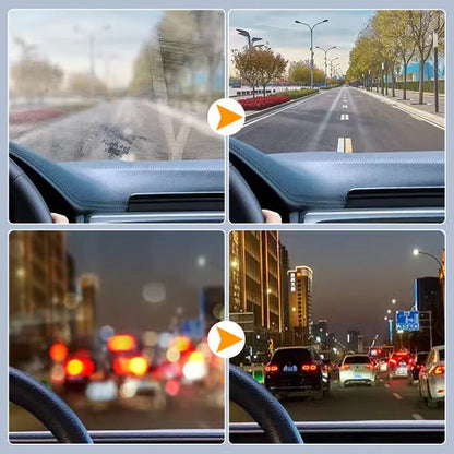 ✨ Car Glass Oil Film Stain Remover