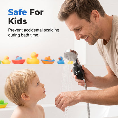 Smart LED shower thermometer（2PCS）