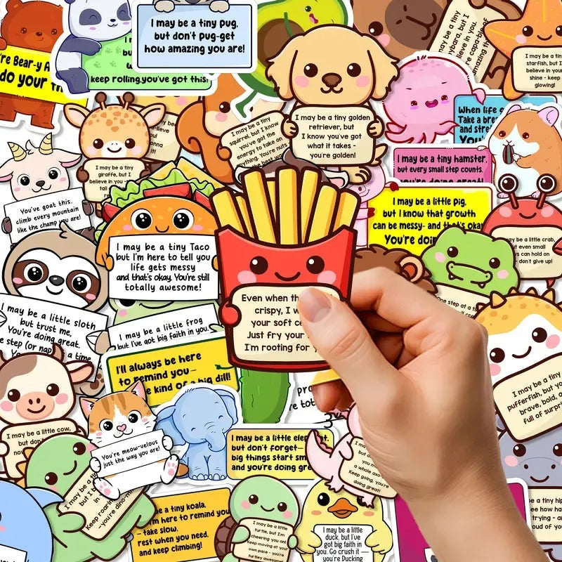 Positive Emotional Support Buddies Stickers