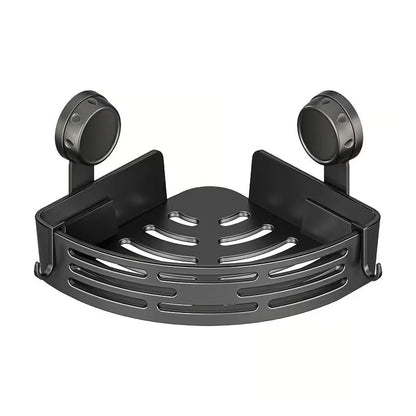 Triangle Suction Cup Shower Caddy ✨No Drill Wall Mount Bathroom Corner Storage Basket
