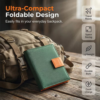 ✨Portable Solar Panel – Foldable, USB Charging🎒