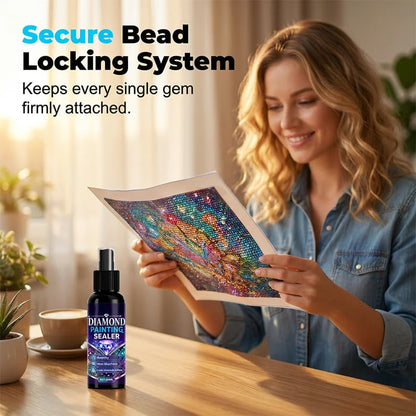 💎✨ Diamond Art Sealer Spray – Locks Beads, Glossy Finish, Fast‑Drying &amp; Long‑Lasting