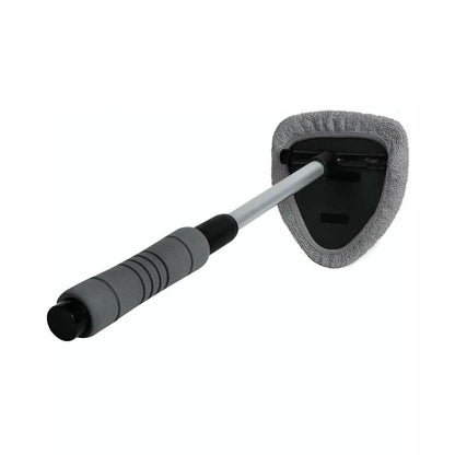 🔥Microfiber Car Windshield Cleaning Tool with Extendable Handle