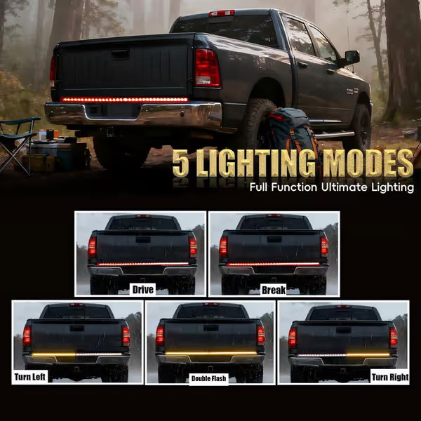 🎁LED Tailgate Lights, Turn Signals And Driving And Reversing Lights
