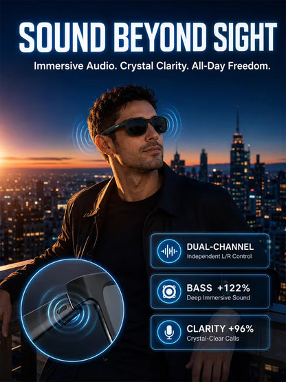 Smart AI Bluetooth Glasses