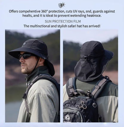 Sun Protection Quick-drying Waterproof Outdoor Hiking Hat